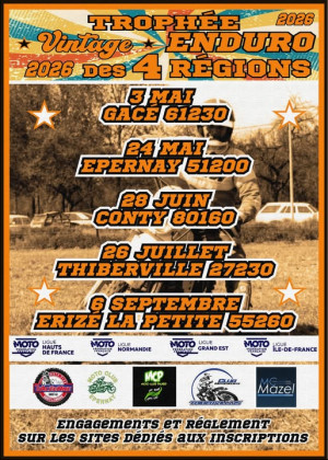 Trophée Enduro Vintage des 4 régions